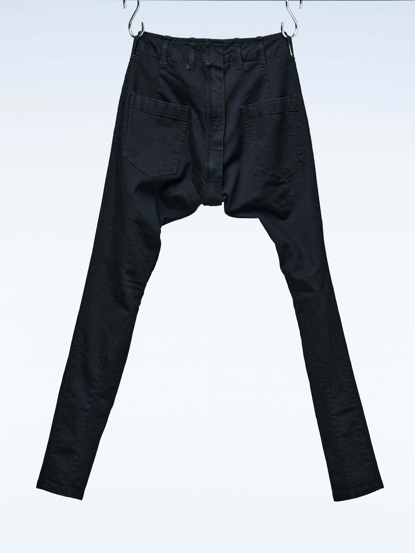 《予約品》 OrganicDenimDartsSaruelPants / サルエルパンツ  / ブラック 【THE ONENESS】 5月中入荷予定