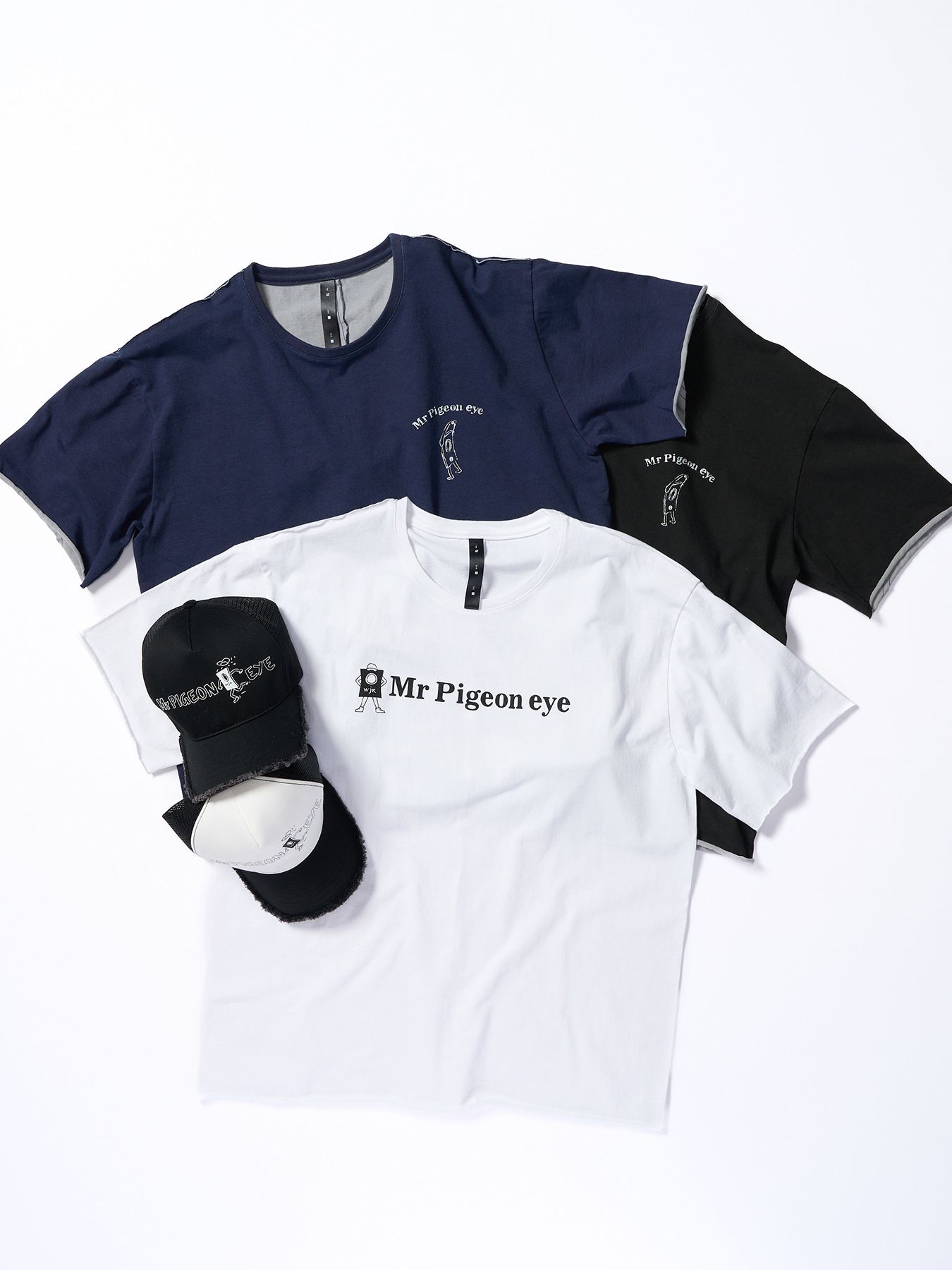 【予約品 4月19日(日) 18時締切】Ohta Design × wjk collaboration："relax" cut-off S/S / "relax" カットオフ ショートスリーブ / ホワイト