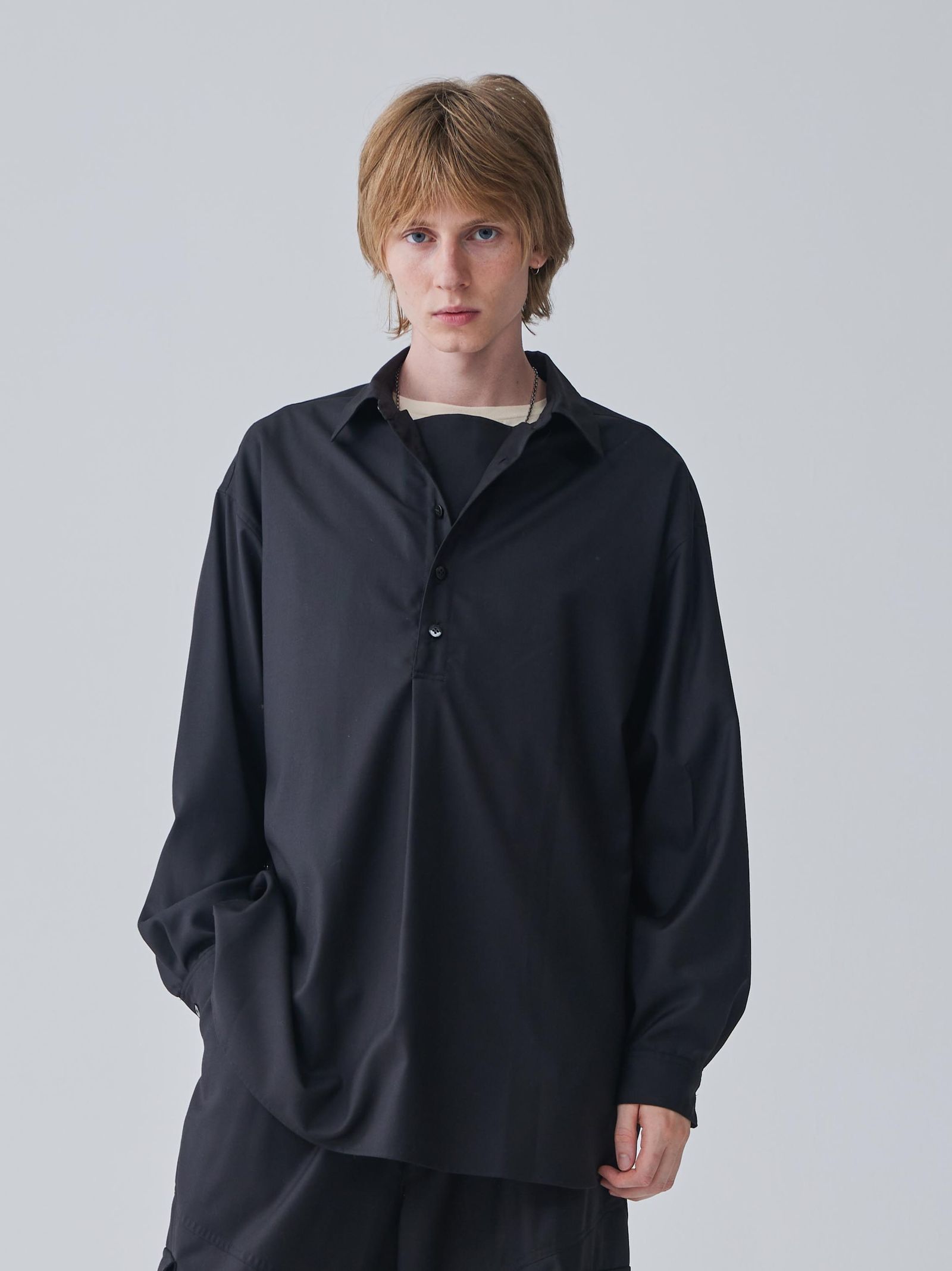 Iroquois - 《予約品.先着限り》 T/R TWILL PO LONG SH / ロングプル