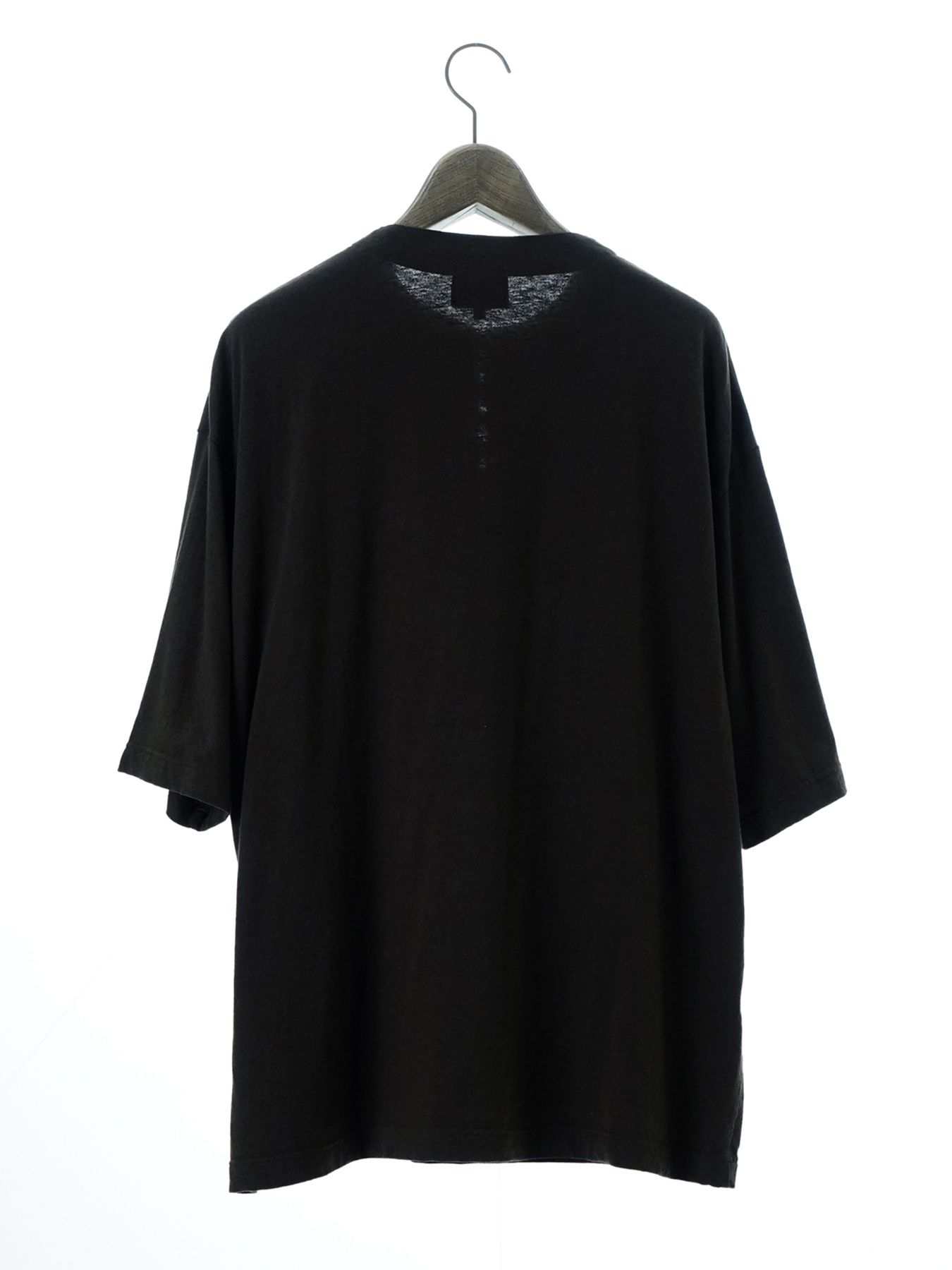 【予約品 11月23日(日) 締切】EUROHENRY / コットンリネン ヘンリーネック / BLACK