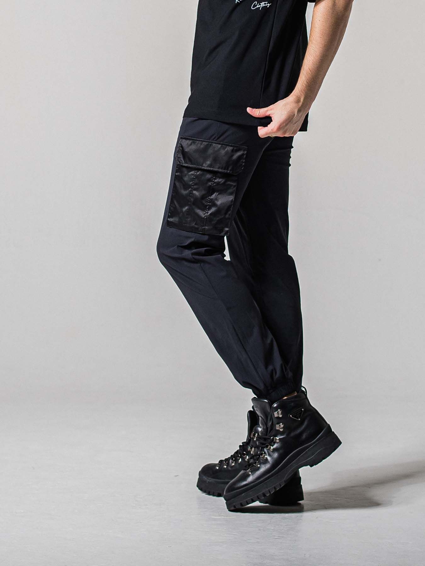 【予約品 11月16日(日) 締切】NY PT CARGO  PANTS / ナイロン イージーカーゴパンツ  / ブラック