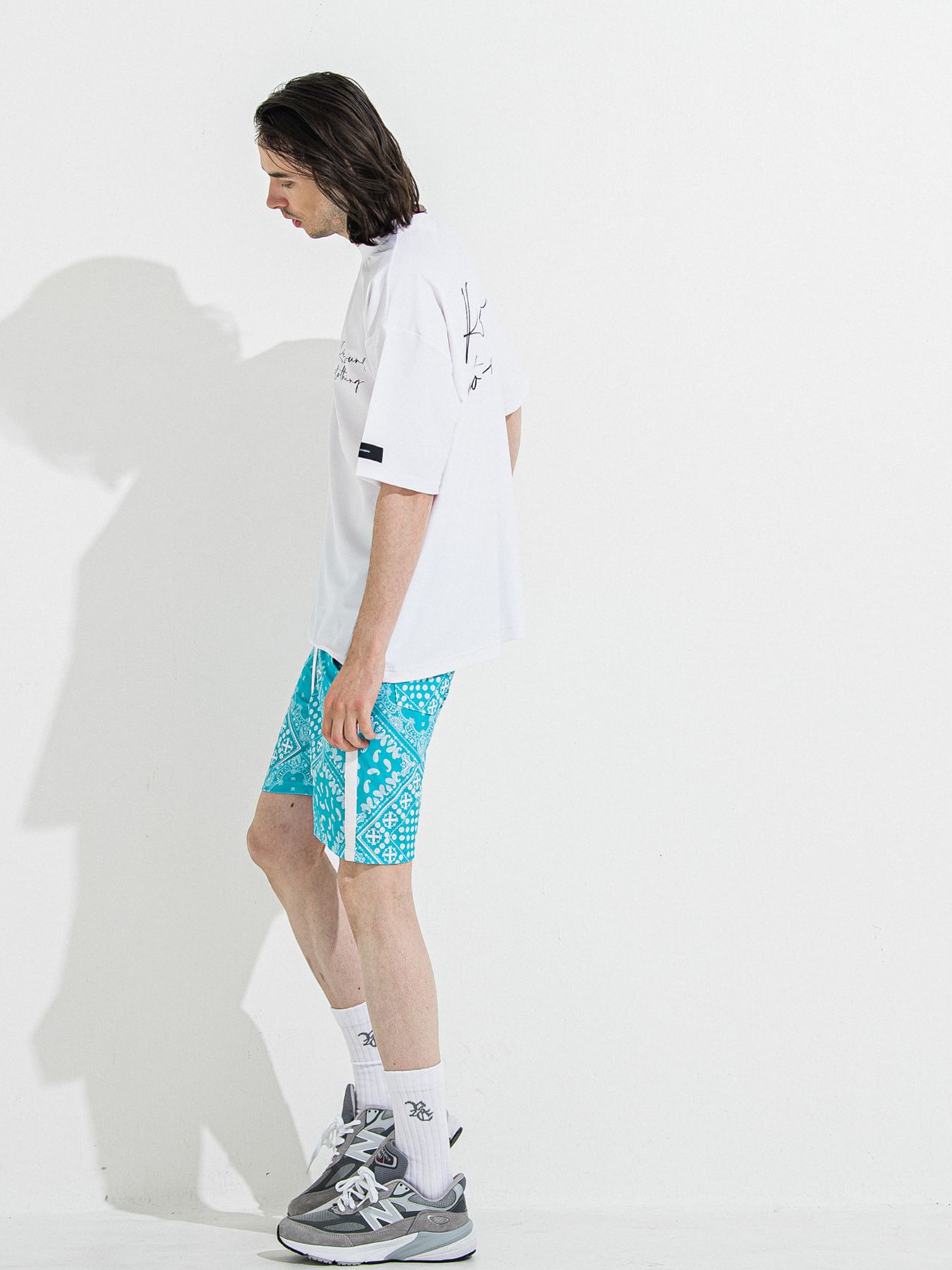 【予約品 】ID RASH OVER T / ラッシュガード IDオーバーサイズTシャツ / ホワイト