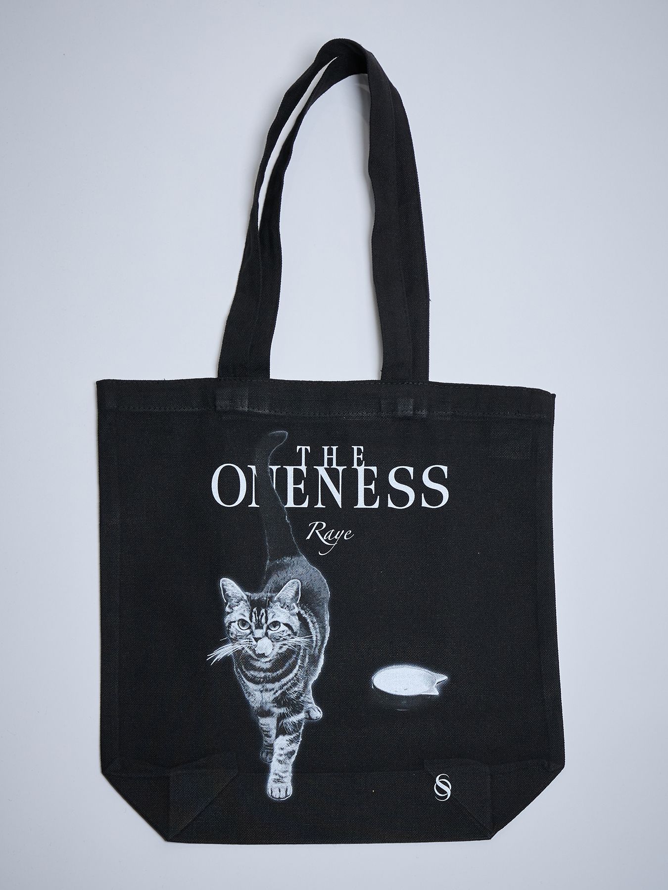 【予約品 4月26日(日) 締切】《犬猫保護活動チャリティー企画》Organic Cotton Tote Bag / オーガニックコットン トートバッグ / ブラック