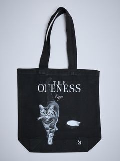 【予約品 4月26日(日) 締切】《犬猫保護活動チャリティー企画》Organic Cotton Tote Bag / オーガニックコットン トートバッグ / ブラック