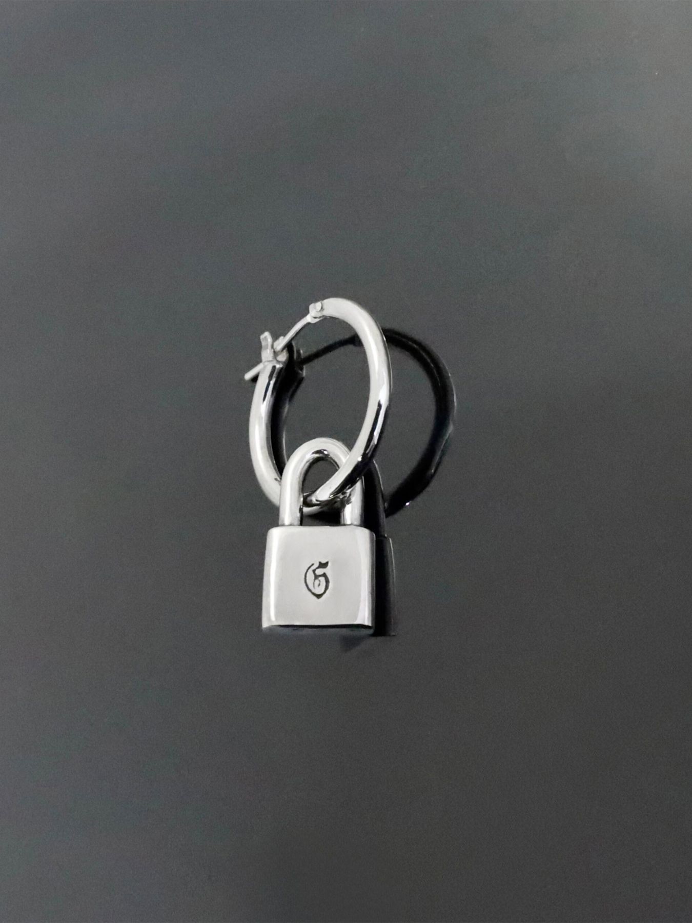 《受注生産》THIN HOOP [LARGE] with PADLOCK / シンフープ ・Lウィズ パドロック / 注文から1～2週間後入荷予定