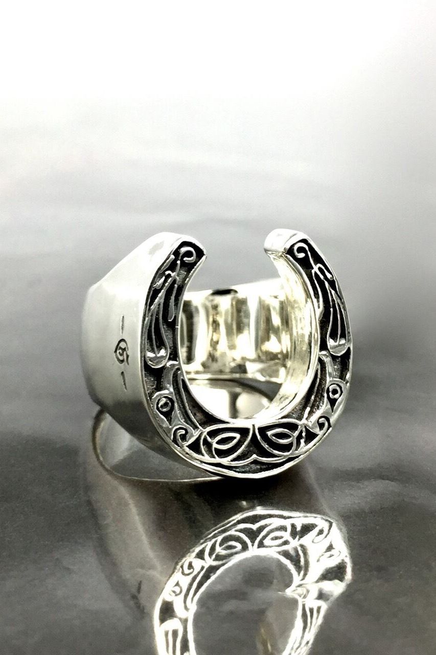 《受注生産》 CELTIC HORSESHOE RING リング 【GOD SIZE】 注文から2-3週間後入荷予定