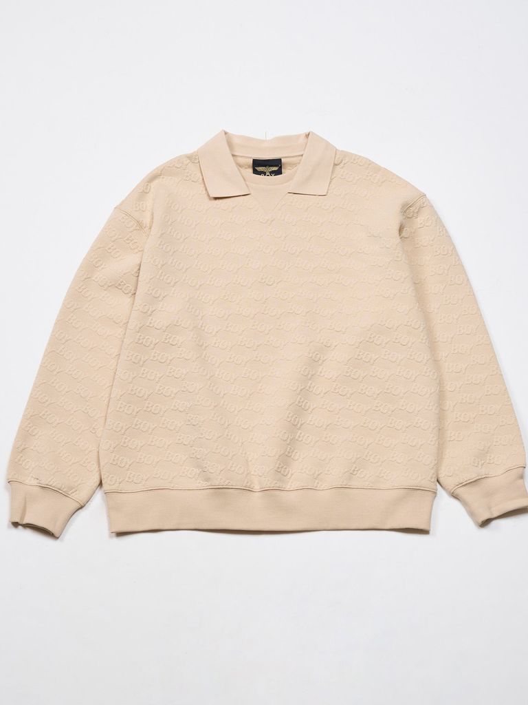 BOY LONDON - BOY MONOGRAM JACQUARD KNIT / ジャガードニット