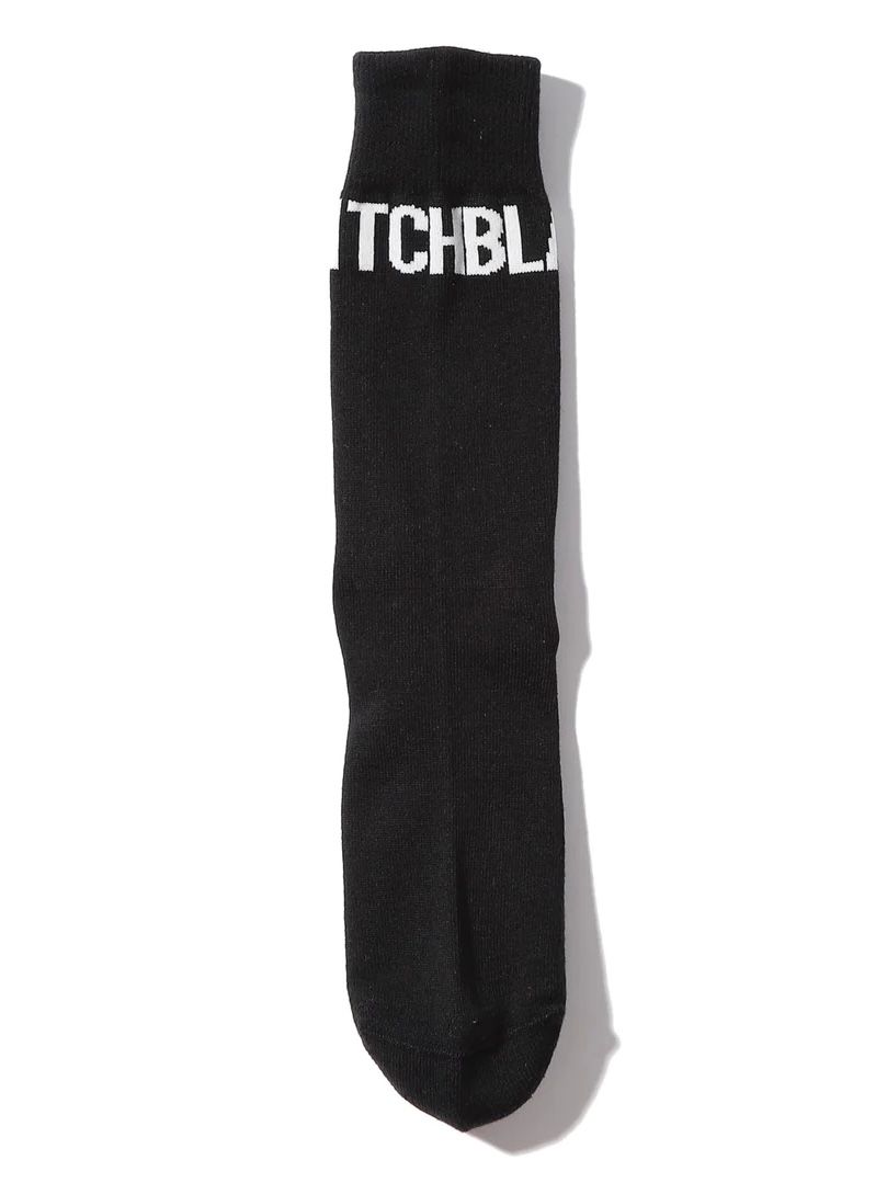 CLASSIC CREW SOCKS / BLACKソックスブラック 【SWITCH BLADE】