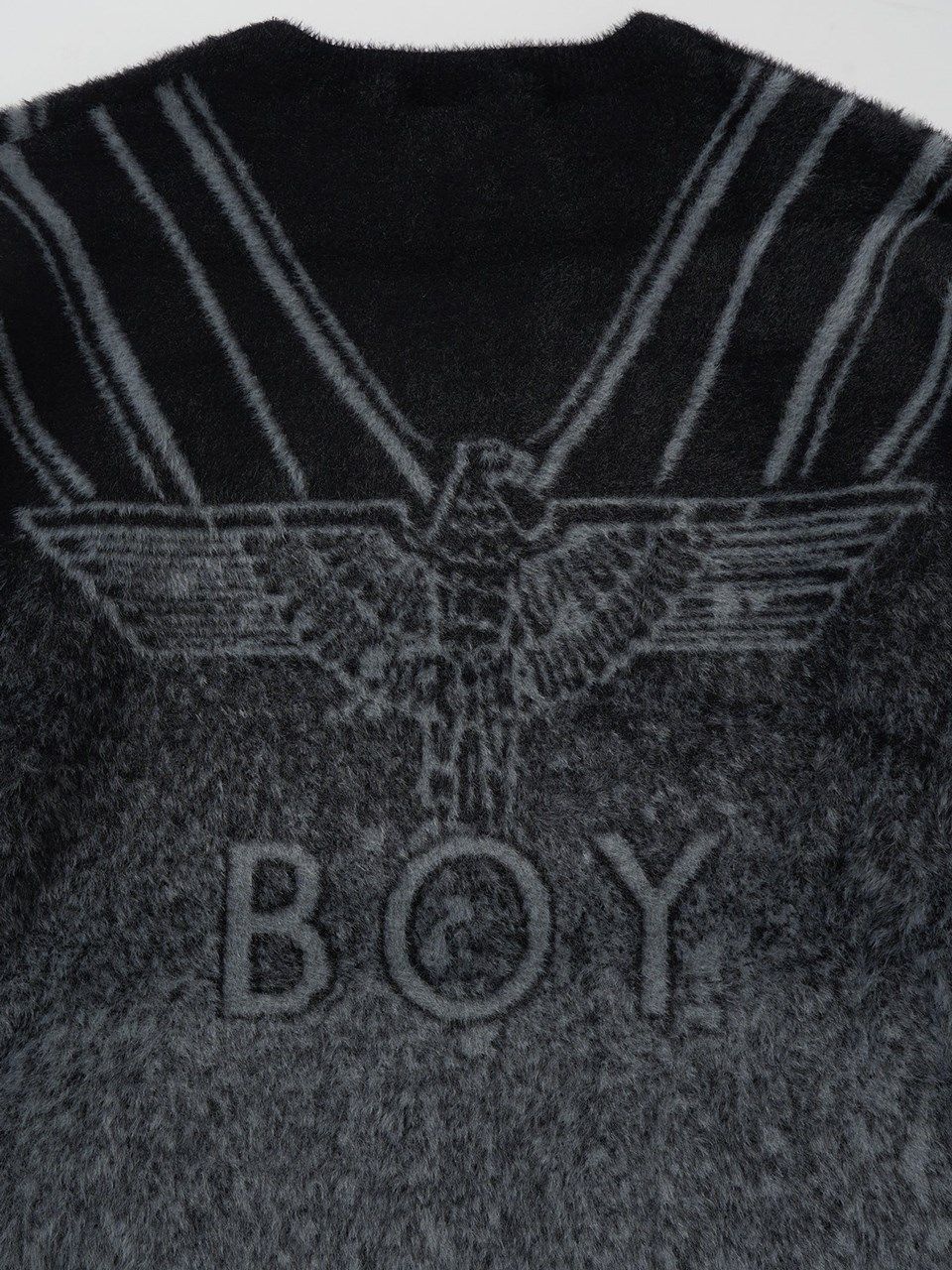 BOY LONDON - Star Eagle Jacquard Knit / ニット / ブラック | BRYAN