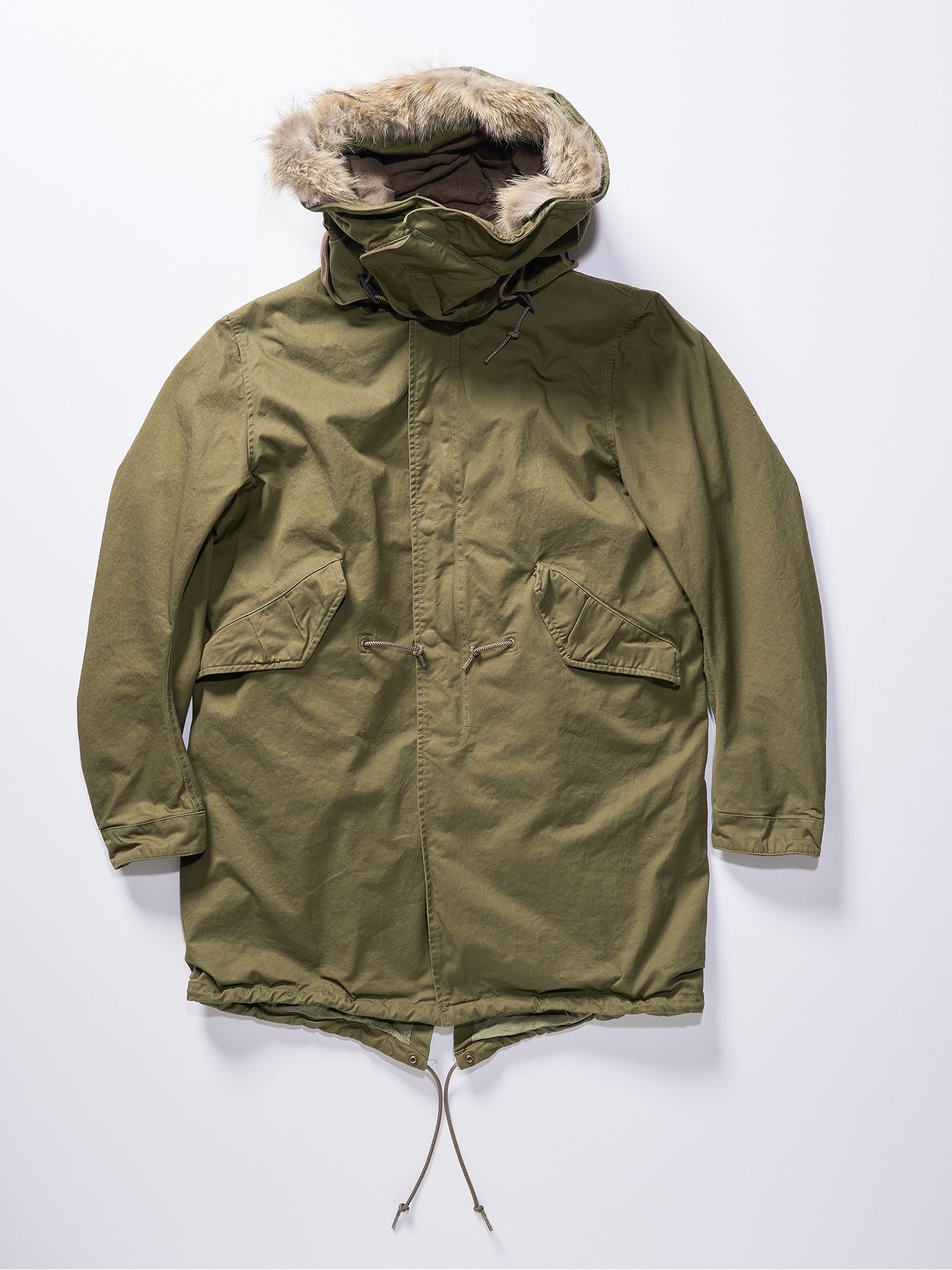 【予約品 】M65 fishtail parka / M65フィッシュテールパーカ / カーキ