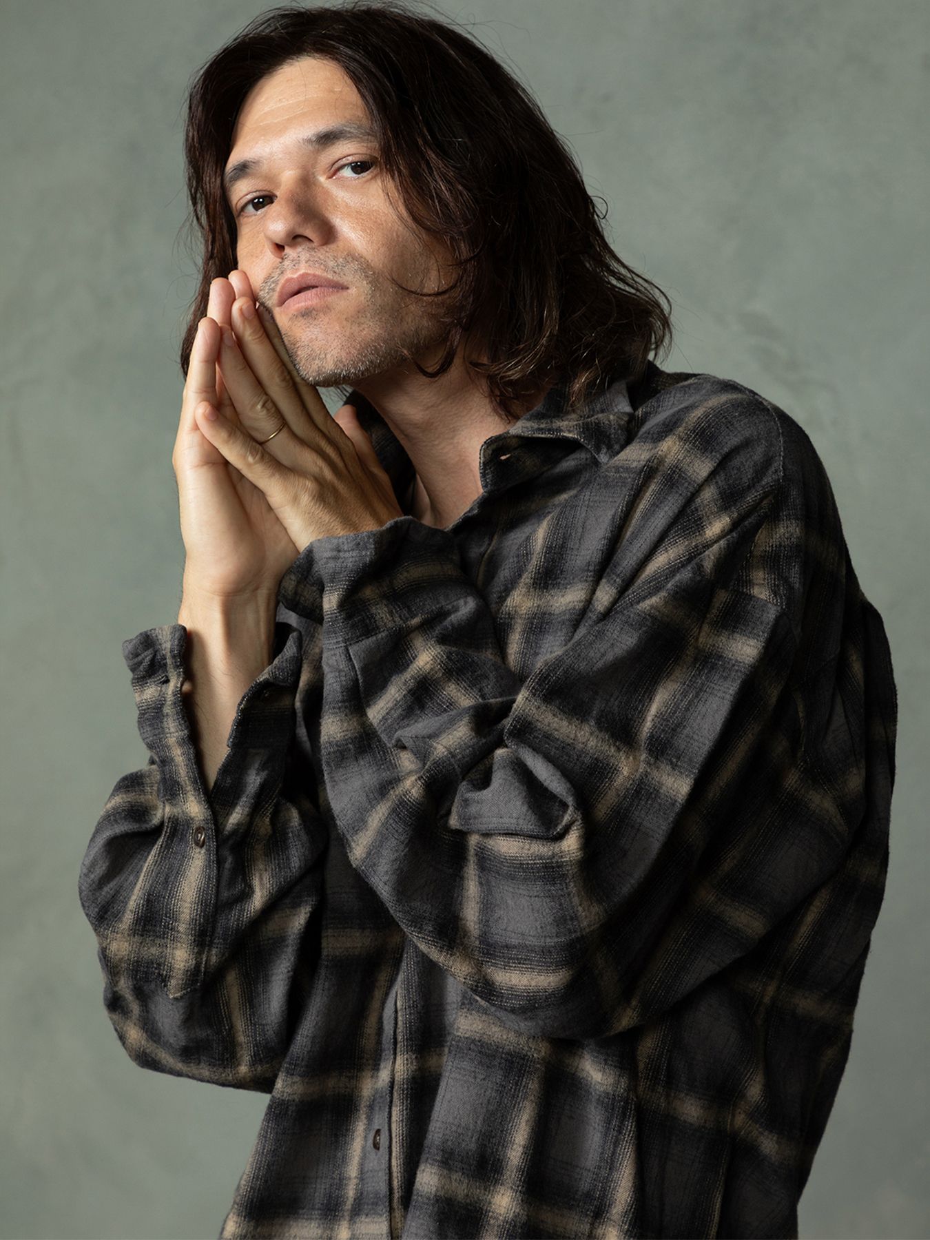 【予約品 7月5日(日) 締切】HAZE FLANNELSHIRTS / フランネルチェックシャツ / チャコール