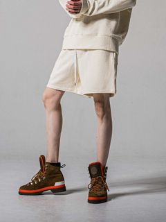 【予約品 11月16日(日) 締切】BLISTER KNIT HALF PT / ブリスターニットハーフパンツ / オフ