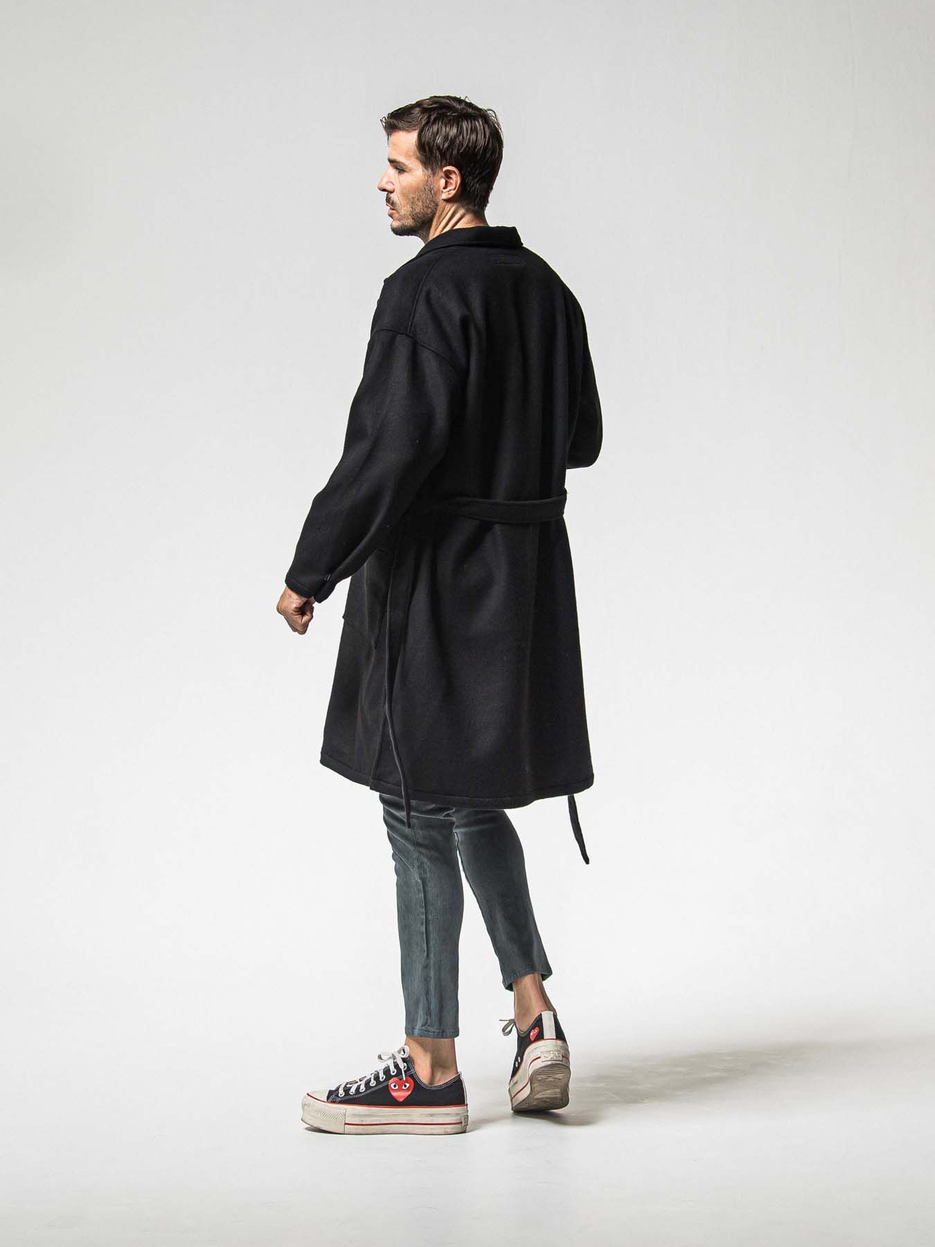 【予約品 8月31日(日) 締切】MICK DENIM JERSEY / ミック デニムジャージ / ピグメントブラック