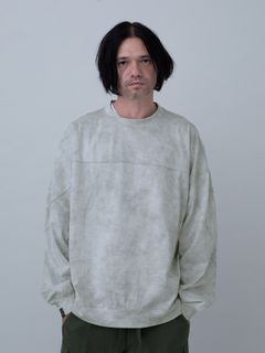 【予約品 10月26日(日) 締切】SWITCHCUT / バイオストーンウォッシュ加工 カットソー / GRAY