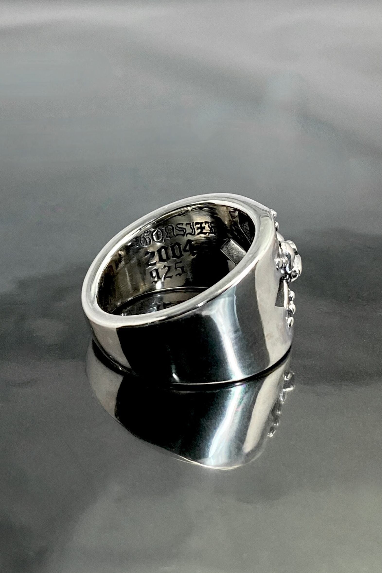 《受注生産》 STUD RING [F] HEART リング 【注文から2-3週間後入荷予定】