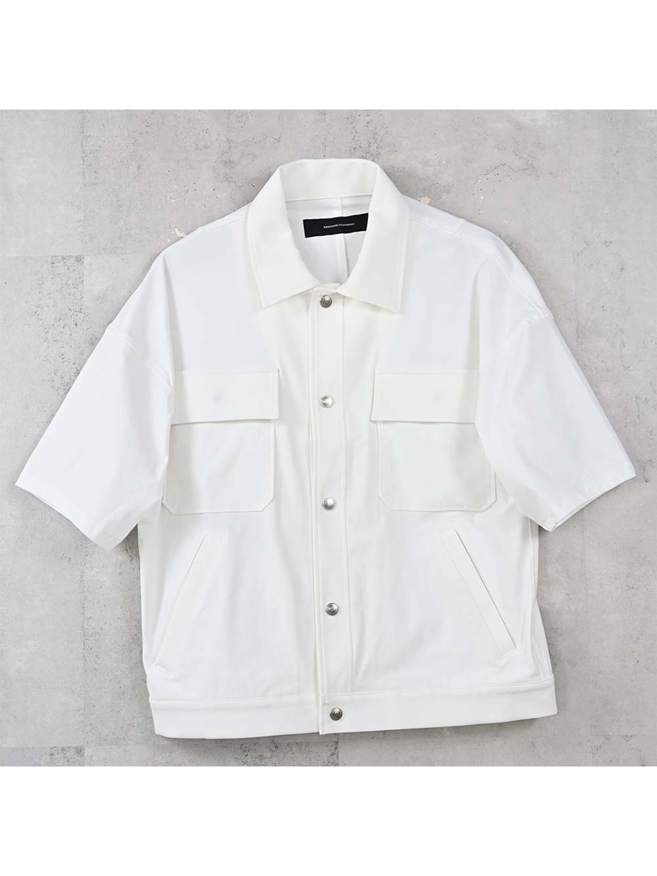 【予約品 2月15日(日) 18:00 締切】CPO HALE SHIRTS JK / CPOハーフスリーブジャケット / ホワイト