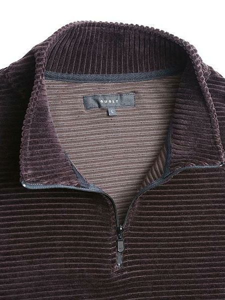 SEWEE PULLOVER / BOURDEAX-RED / QUOLT クオルト