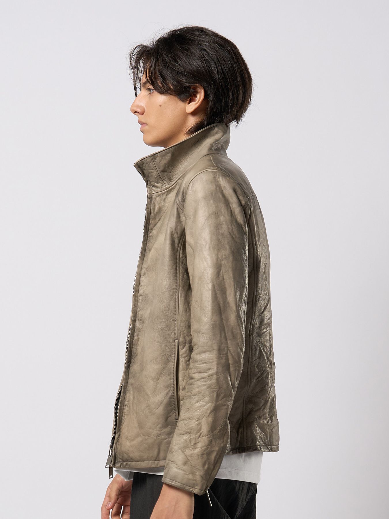 【予約品 9月23日(火) 締切】stand riders(cow leather) / スタンドライダース(カウレザー) / ベージュ