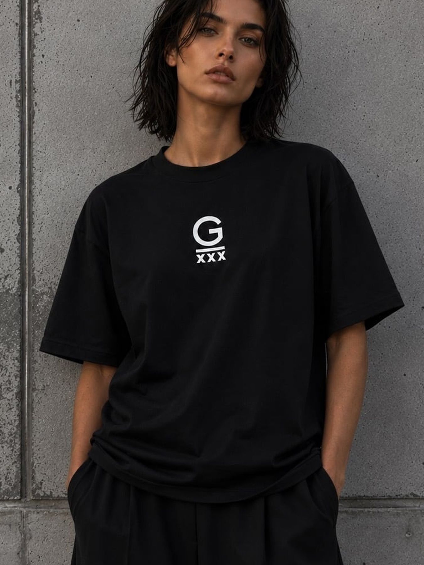【予約品 6月21日(日) 締切】GODSIZE 2026 ANGEL'S WINGS TEE / ブラック×ホワイト