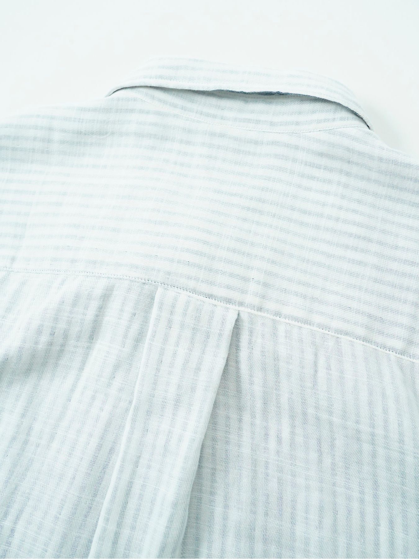 【予約品 11月9日(月) 締切】BACKSTRIPESHIRT / バックストライプシャツ / ホワイト