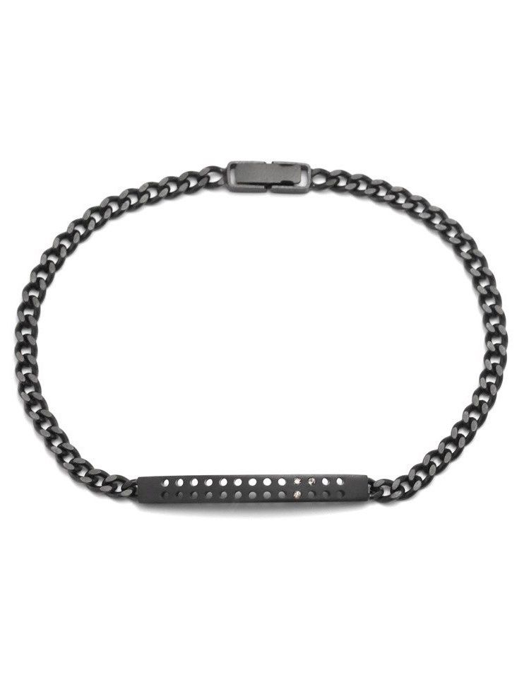 【予約品】 IVXLCDM ×wjk  26 hole ID bracelet / ブレスレット / ブラックコーティング