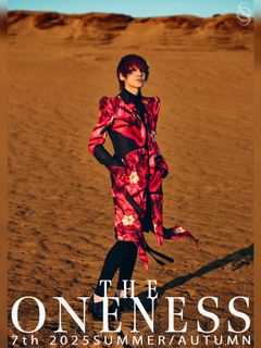 【予約品 5月18日(日) 締切】Costume Line：Power Shoulder Flare Jacket / パワーショルダーフレアジャケット / ブラックブーゲンビリア