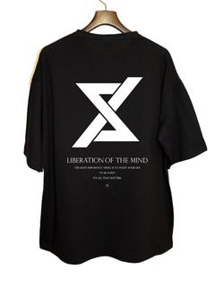 ys MARK BIG-Tee-WHITE / ビックTシャツ / ブラック 【ys Yuji SUGENO】