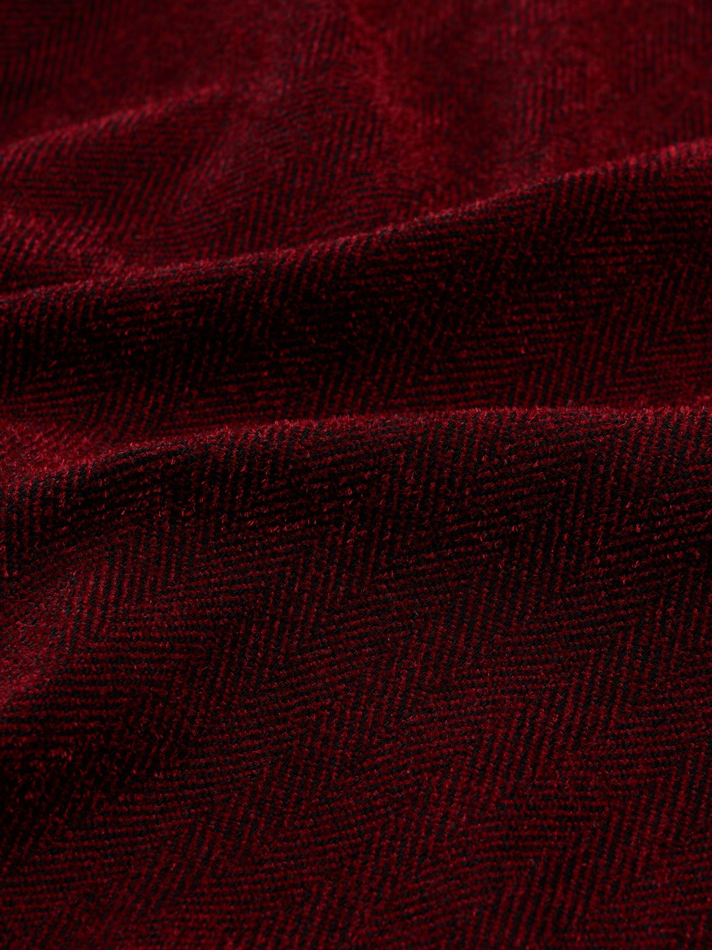 【予約品】 V-neck pullover shirt / Vネックプルオーバー / レッド
