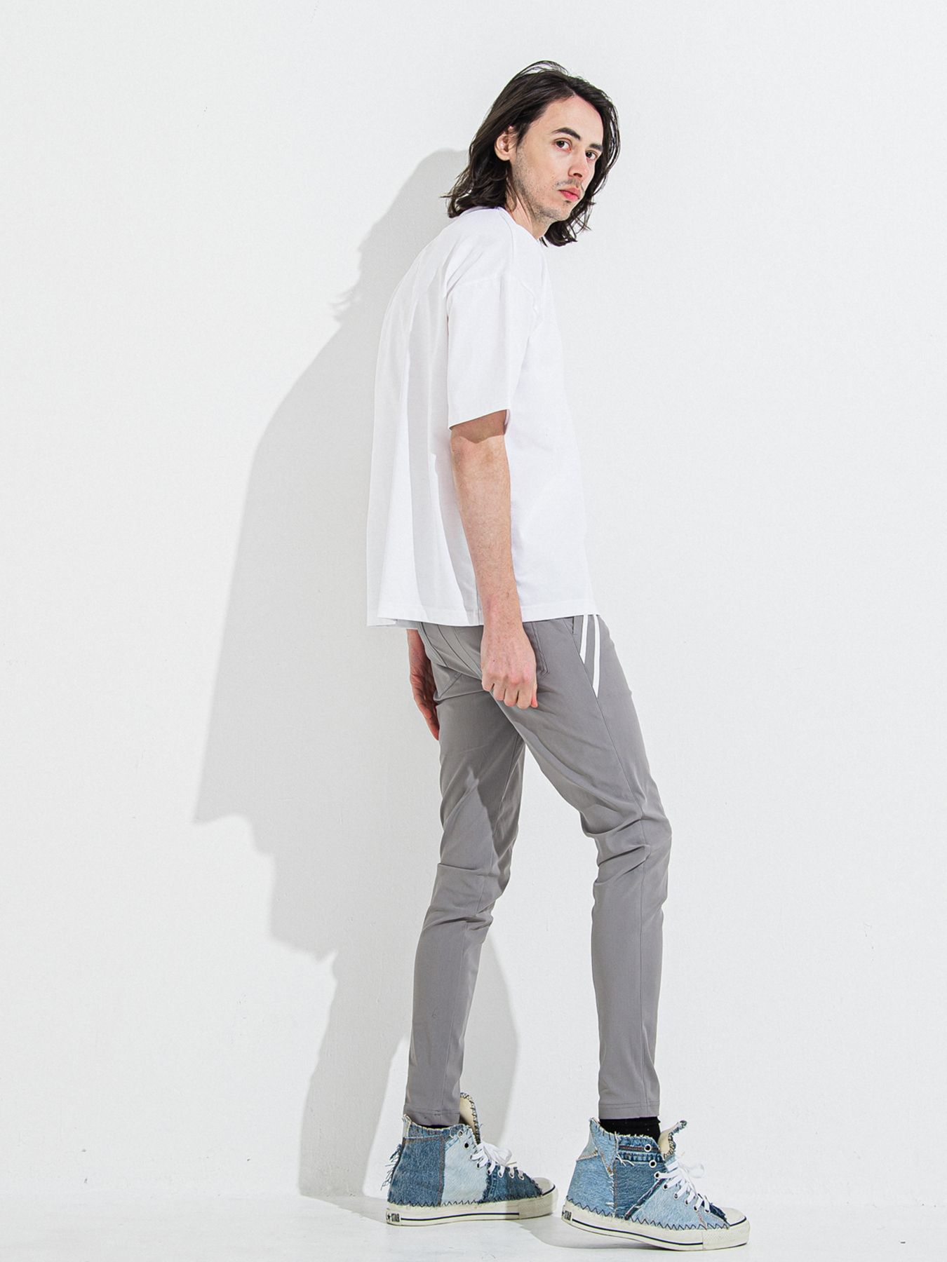 【予約品 】EDGE NYLON PT / エッジナイロンパンツ / グレー