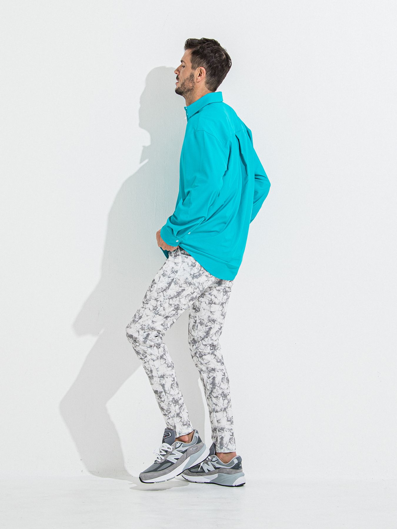 【予約品】RASH JACK SHIRTS / ラッシュガード ジャックシャツ / ターコイズ