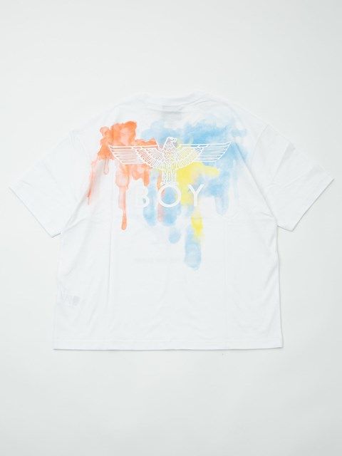 GRADATION BOY TEE / Tシャツ / ホワイト 【BOY LONDON】
