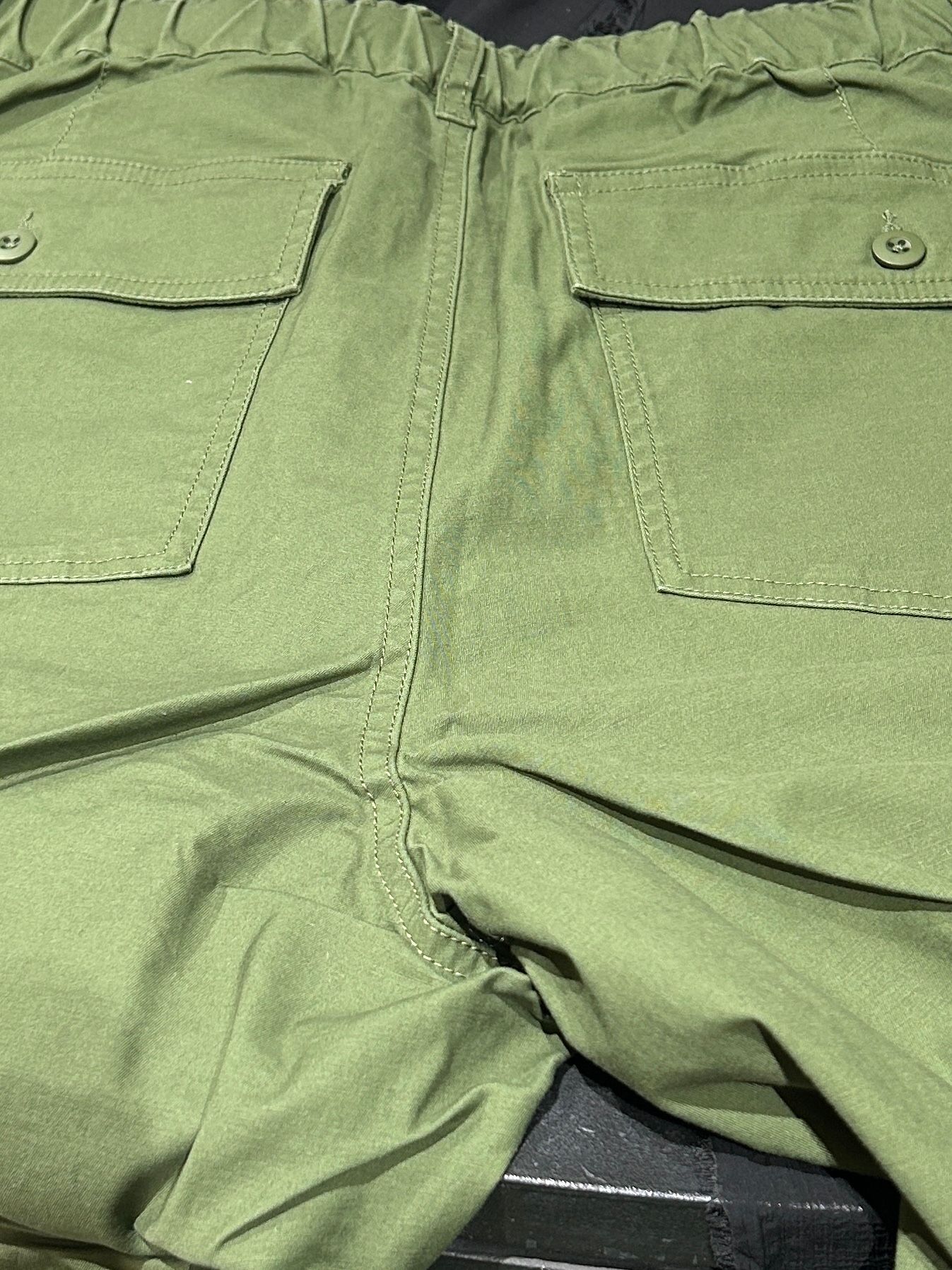 ワイドベイカーパンツ カーキ＜ブルックリンオーバーオール＞【BROOKYM OVERALL】