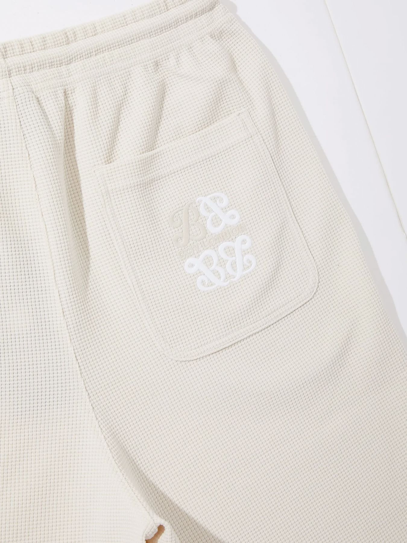 WAFFLE SHORT PANTS / ワッフルショートパンツ / カーキベージュ