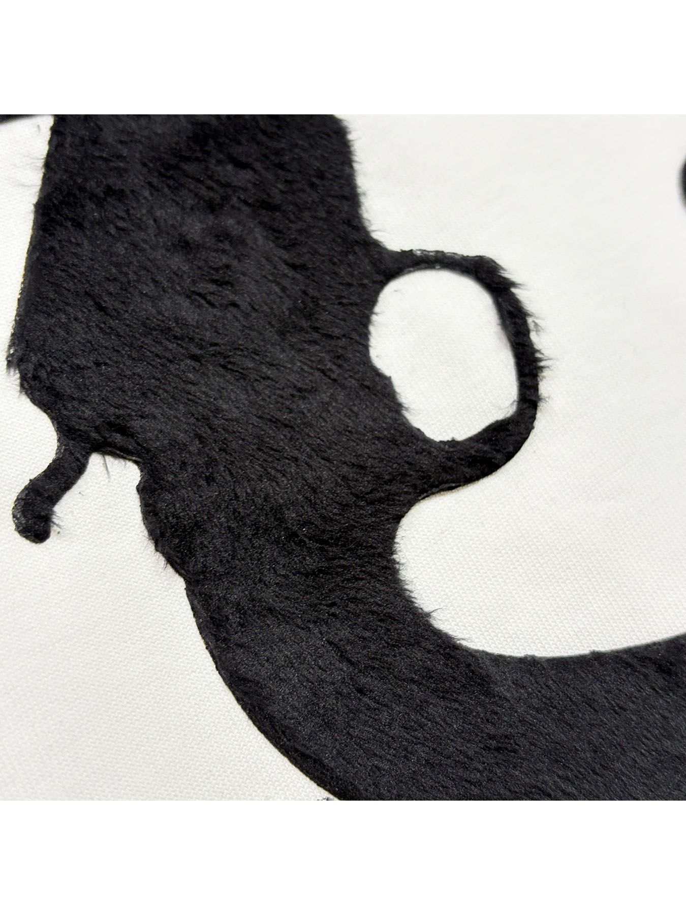 【予約品 3月9日(月) 18:00 締切】LA FUR PRINT L/S T / LA ファープリント ロンT / ブラック×ブラック