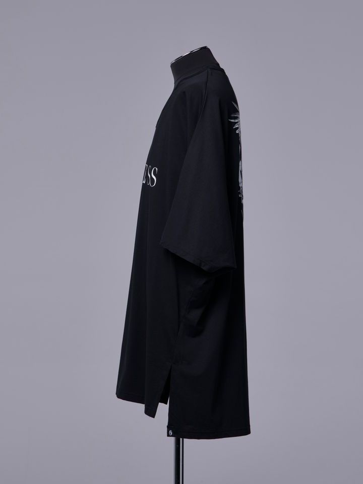 《予約品 》 V Neck Dolman T-Shirt / ドルマンTシャツ チャリティー第二弾 / ブラック