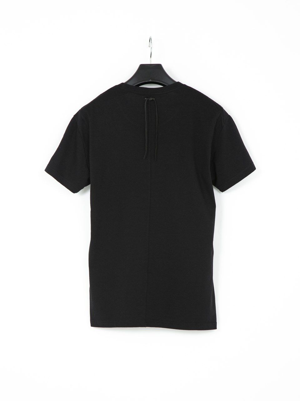 30/- ナチュラルソフト天竺 クルーネック T シャツ / Neck T-shirt / ブラック 【STRUM】