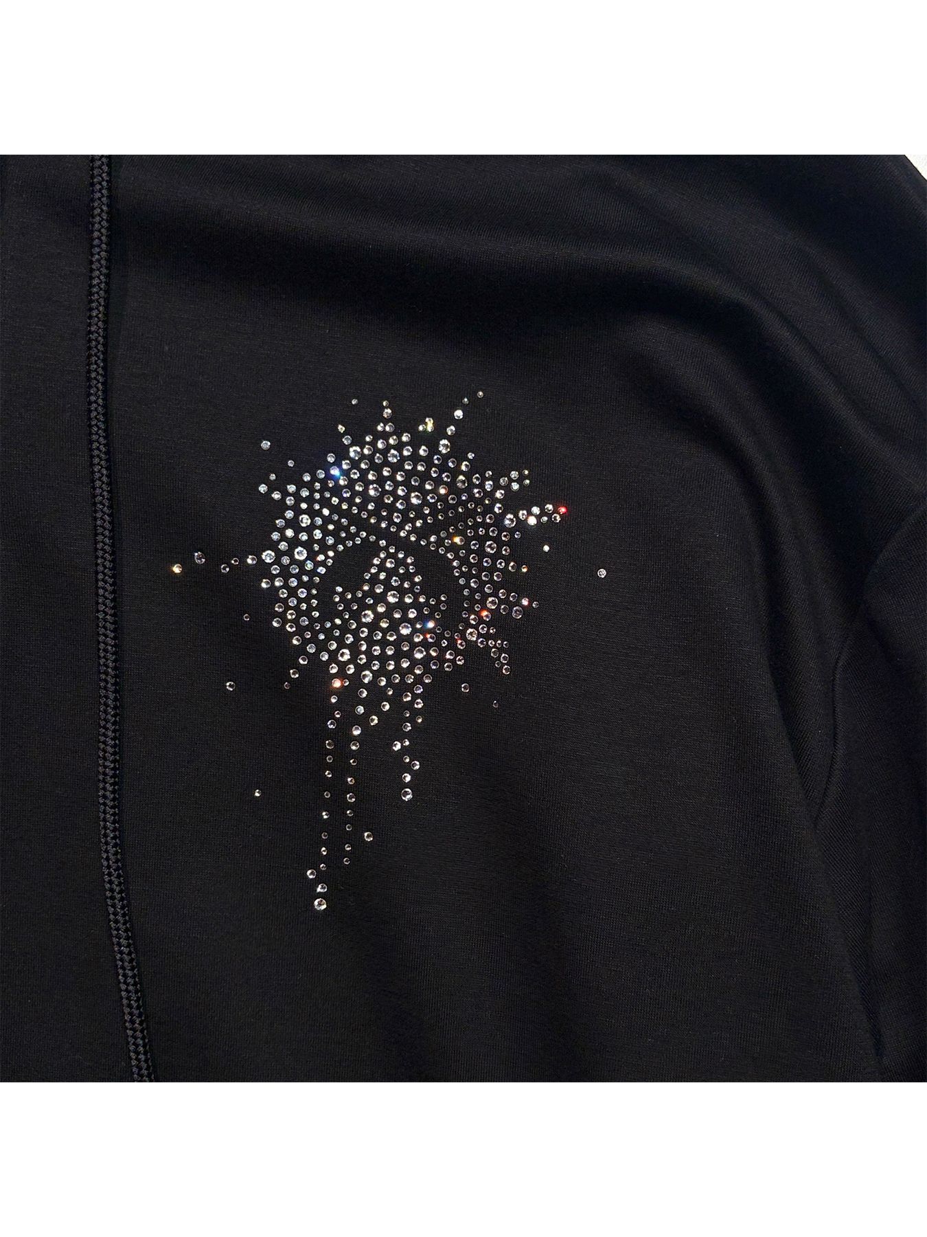 【予約品 8月23日(日) 締切】ST/JER ZIP/HOOD CRY / クリスタル / ブラック