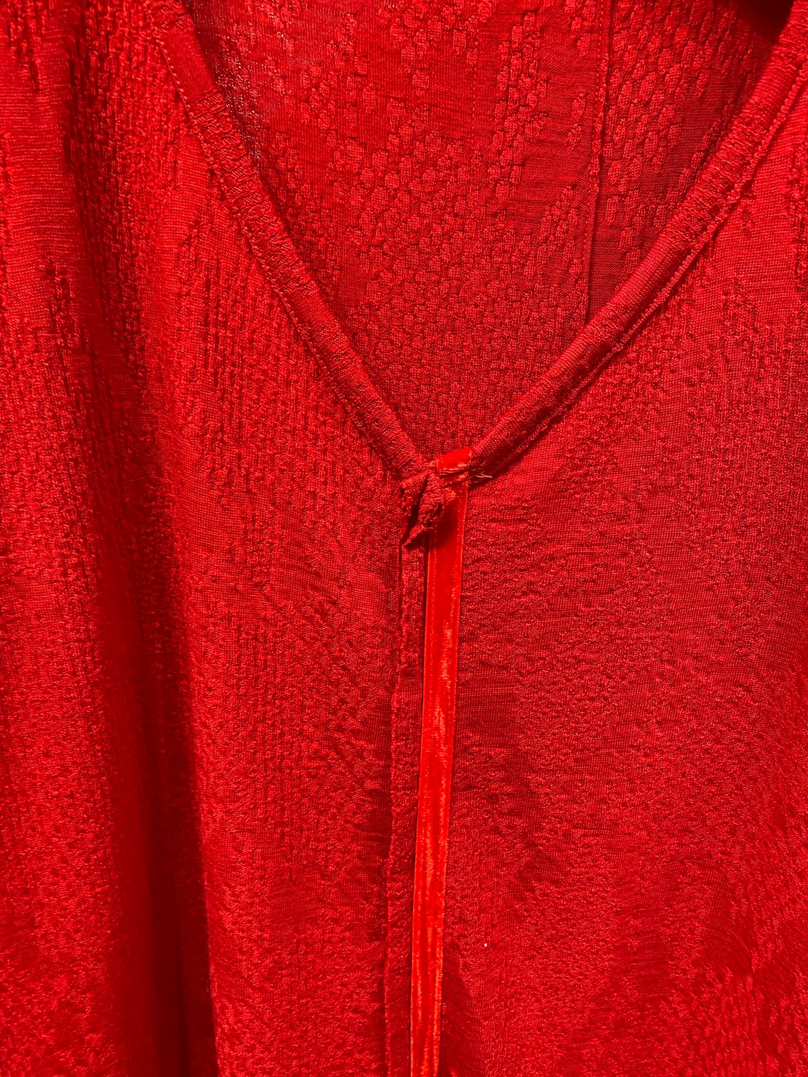 《予約品》 VelvetTP V-Neck Tシャツ PythonJQDJersey / Red 【kiryuyrik】 8月入荷予定