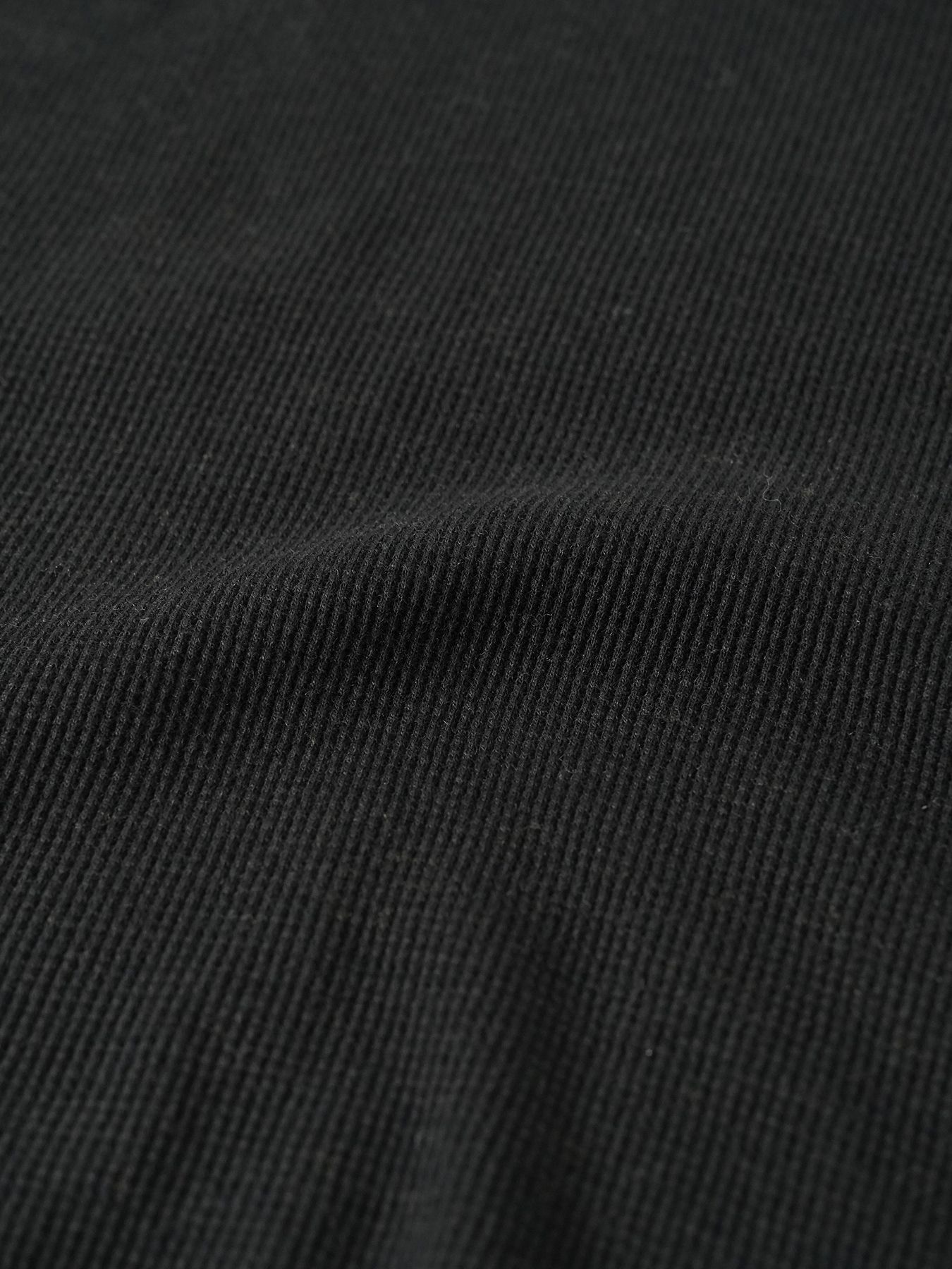 【予約品 5月27日(水) 締切】WOOLTHERMAL-TEE / ローリングネックTシャツ / ブラック