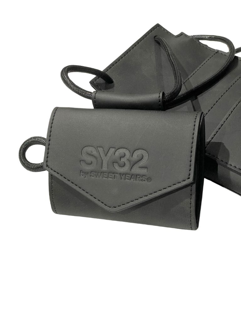 WALLET SMARPHONE SHOULDER / ウォレットスマホショルダー / ブラック 【SY32 by SWEET YEARS 】