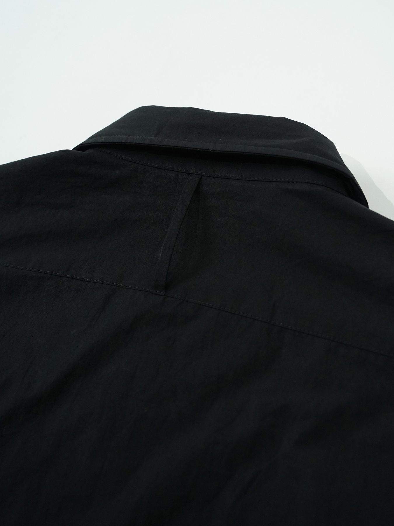 【予約品 5月6日(水) 締切】FLIPPADDING-SHIRTS / リバーシブルシャツ / チャコール×ブラック