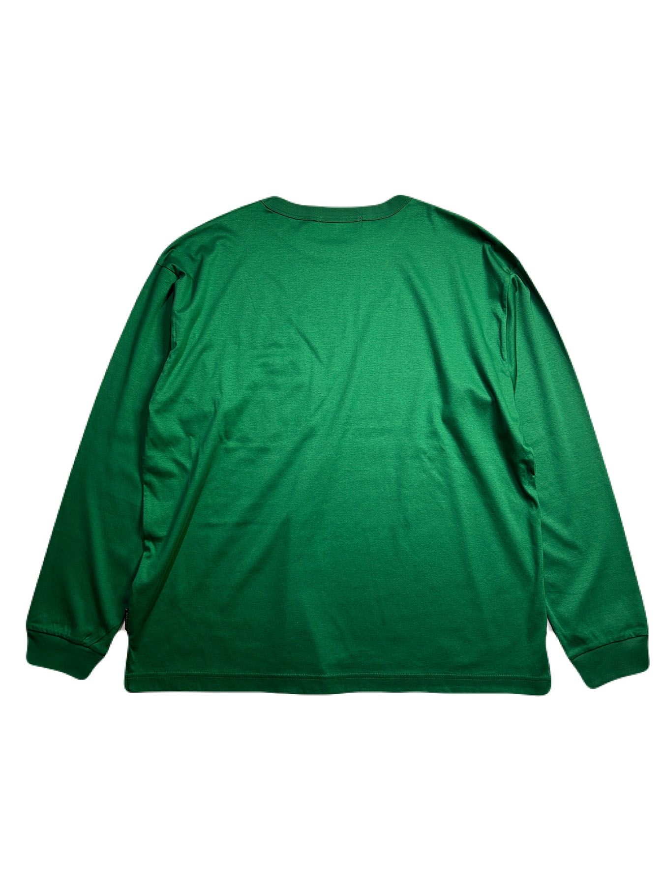 【予約品 8月10日(日) 締切 】POCKET L/S T CRY / ポケット ロングスリーブ Tシャツ / クリスタル グリーン
