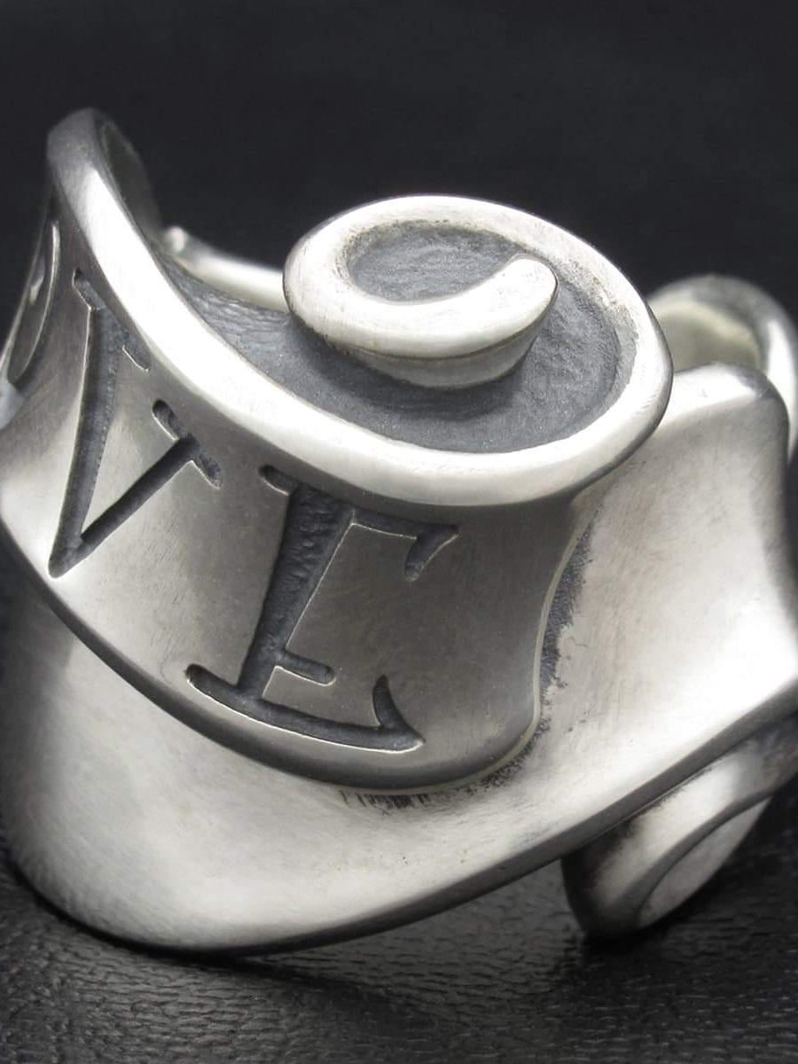 Flap Ribbon Ring L / LOVE / リング