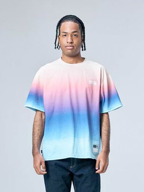 GRADATION LOGO TEE / グラデーション ロゴ Tシャツ / サンセット【SY32 by SWEET YEARS】