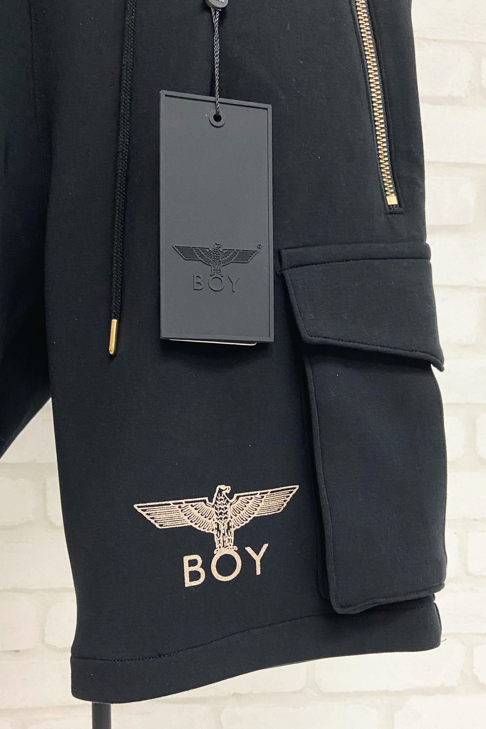 ロゴショートパンツ / Black 【BOY LONDON】