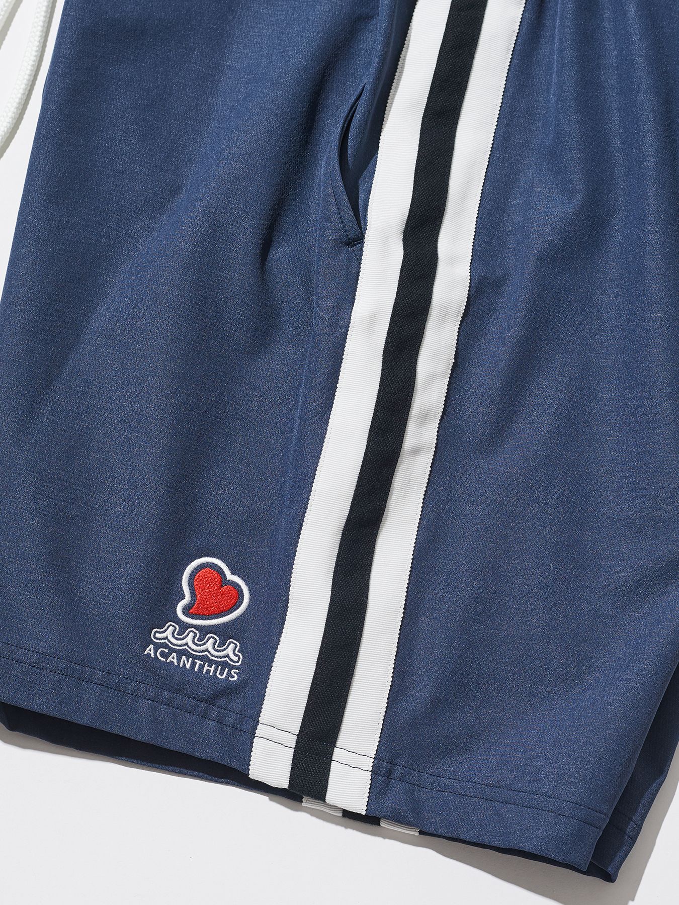 【予約品 10月9日(木) 締切】muta sweet shorts / ショートパンツ / ネイビー【Acanthus × muta MARINE】