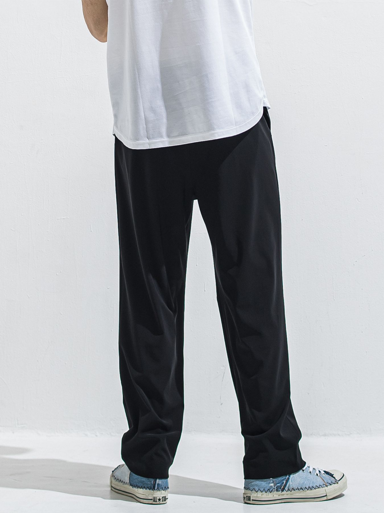 【予約品 2月15日(日) 18:00 締切】BEN PANTS / ワイドルーズパンツ / ブラック