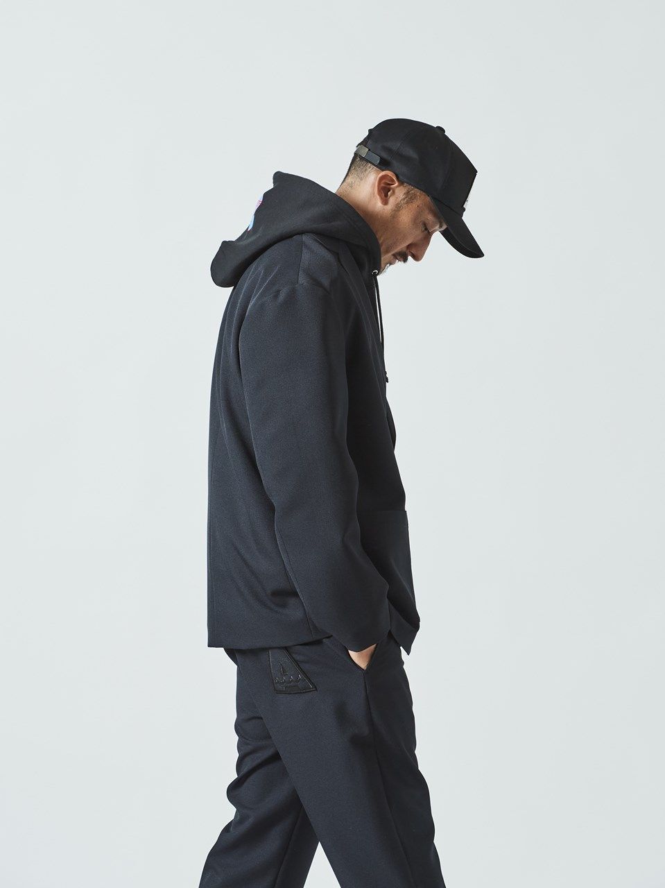 (予約品) muta Relax Fit Tailored JKT / イージーテーラードジャケット / ブラック 【Acanthus×muta】10月上旬頃入荷予定