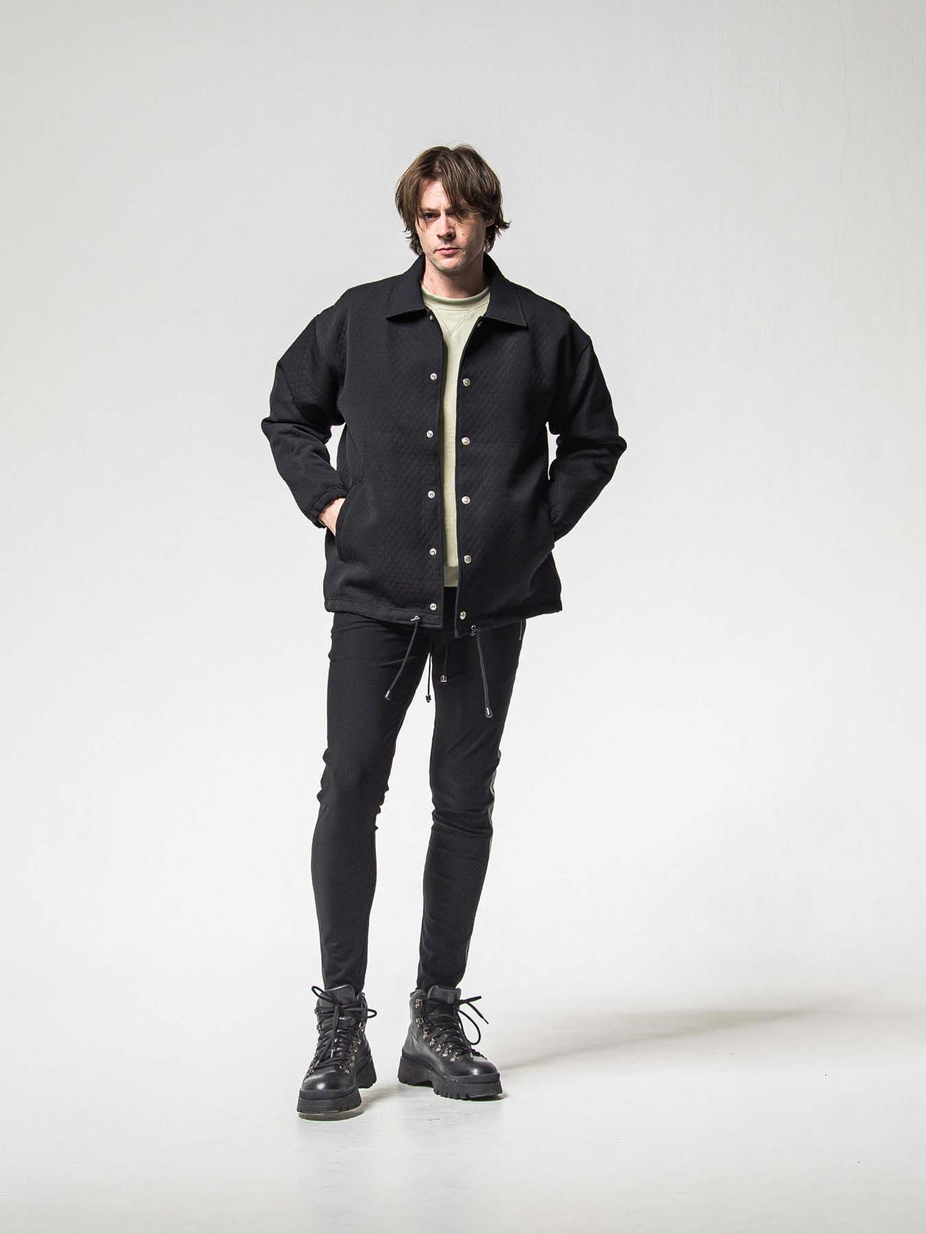 【予約品 8月31日(日) 締切】FUR COACH JK / ファーコーチジャケット / ブラック