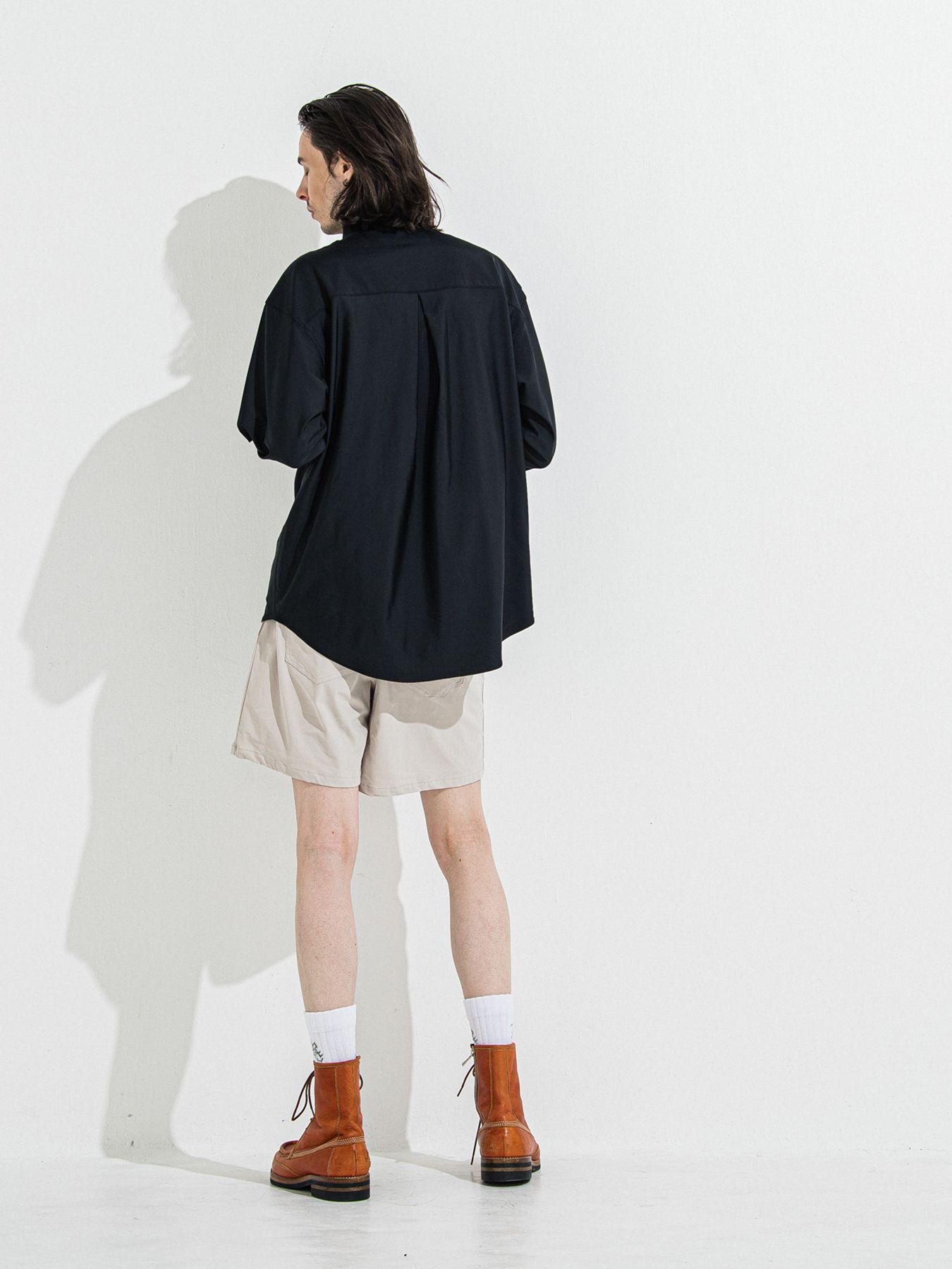 【予約品 】RASH JACK SHIRTS / ラッシュガード ジャックシャツ / ブラック